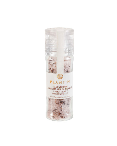 Sel rouge du vigneron à la truffe d'été - 90g Sel rouge du vigneron à la truffe d'été - 90g