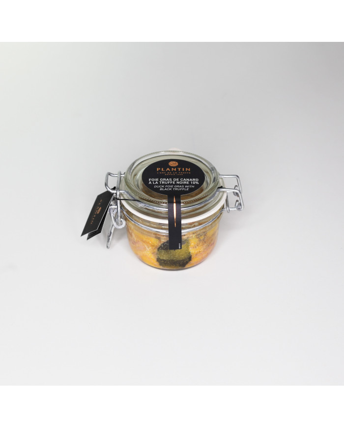 Entenleber mit 10% Schwarzem Trüffel - 130g Entenleber mit 10% Schwarzem Trüffel - 130g