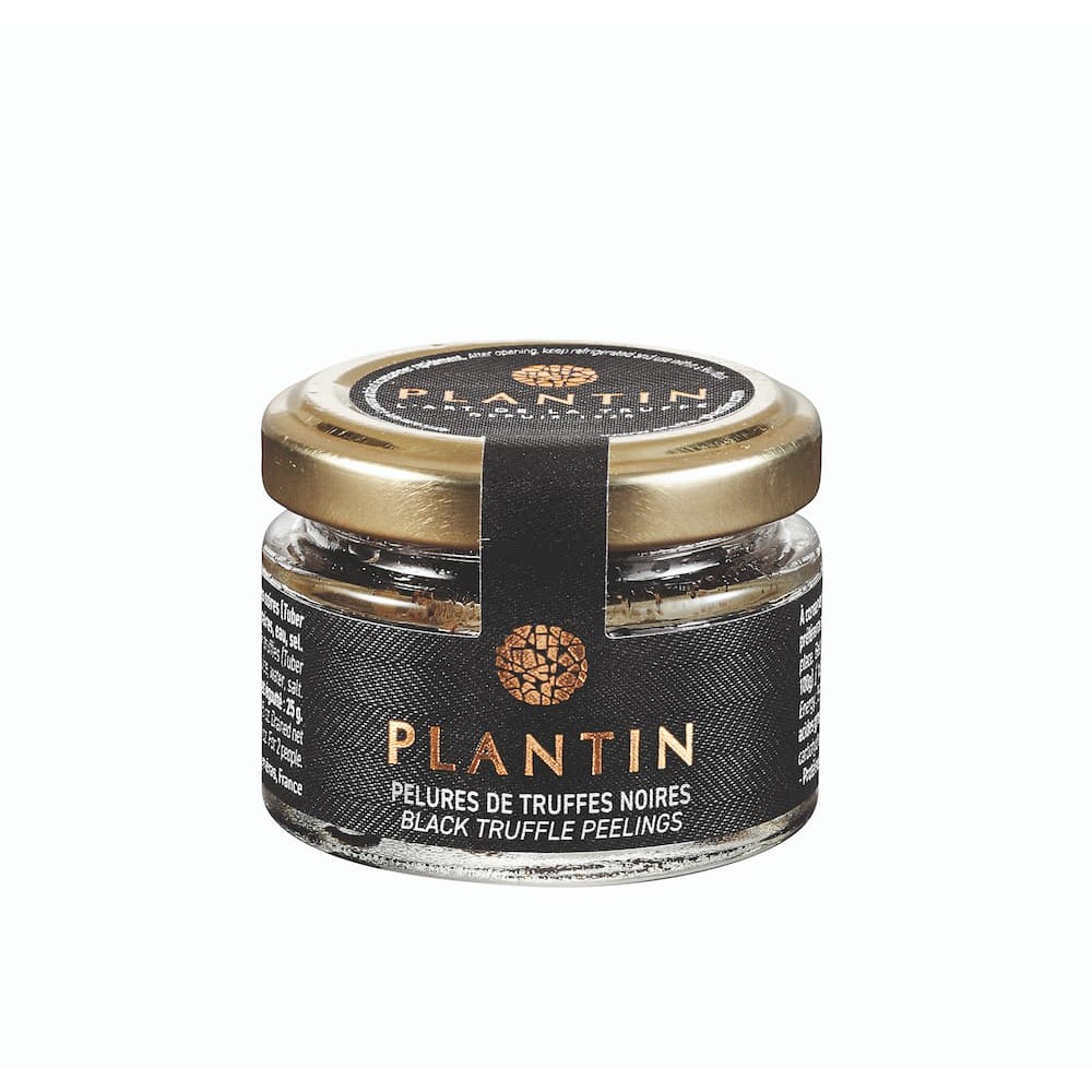 Pelures de truffes noires 15g | PLANTIN - L'art de la truffe Pelures de truffes noires 15g | PLANTIN - L'art de la truffe