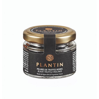 Pelures de truffes noires 30g | PLANTIN - L'art de la truffe Pelures de truffes noires 30g | PLANTIN - L'art de la truffe