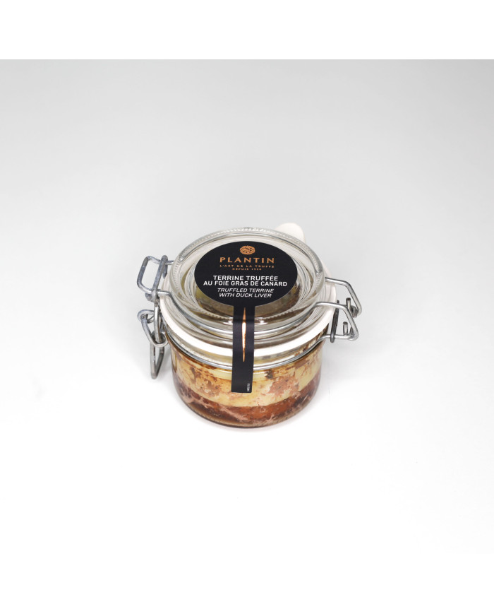 Terrina con Foie Gras e tartufo nero 3% Terrina con Foie Gras e tartufo nero 3%