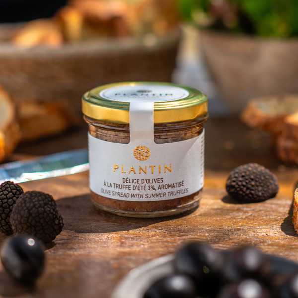 Délice d'olives à la truffe d'été 3% aromatisé