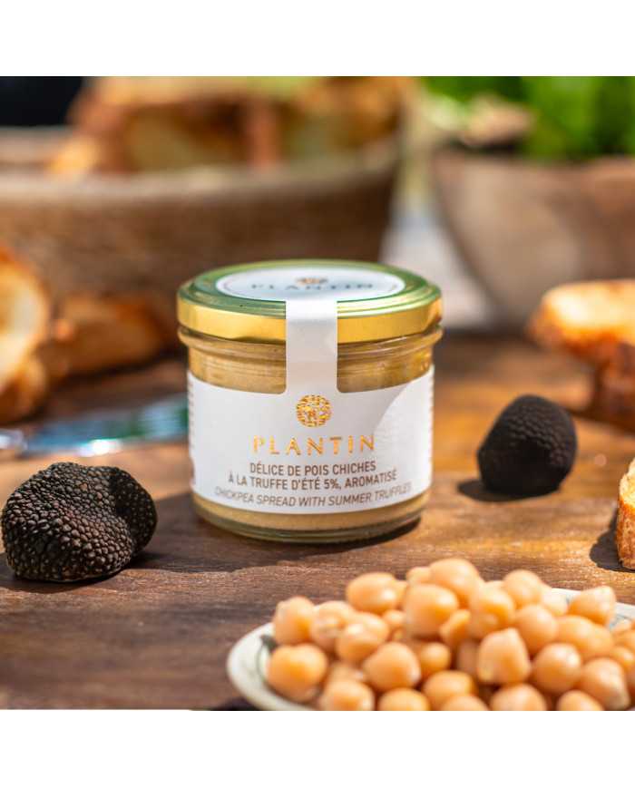 Chickpea spread with summer truffles, truffle content 5% Chickpea spread with summer truffles, truffle content 5%