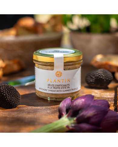 Grilled artichoke spread with summer truffles, truffle content 5% Grilled artichoke spread with summer truffles, truffle content 5%