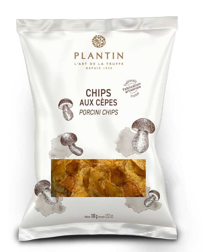 Chips aux cèpes - 100g