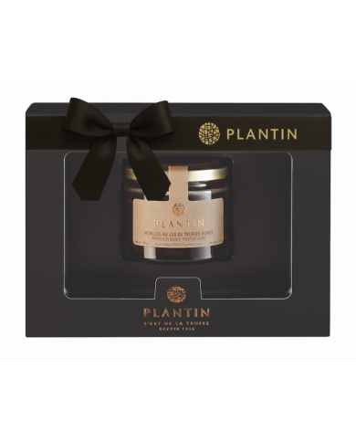 Coffret "Morilles au jus de truffes noires" Coffret "Morilles au jus de truffes noires"
