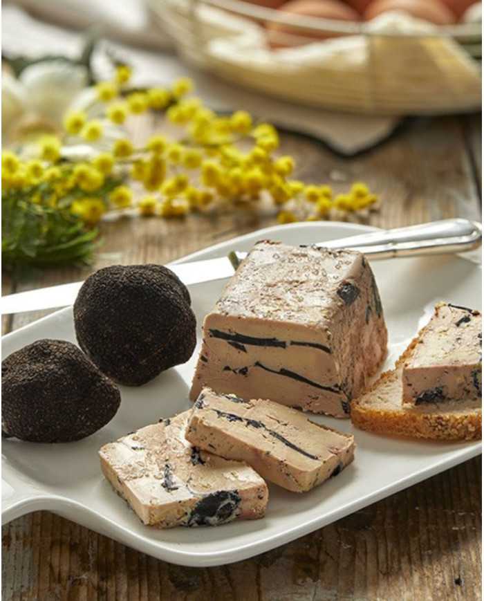 Foie gras truffé mi-cuit 7% - 250g
