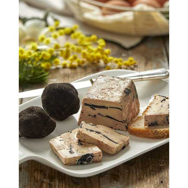 Foie gras truffé mi-cuit 7% - 200g
