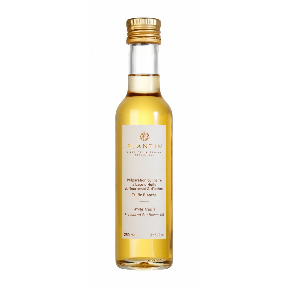 Huile De Tournesol Aromatisee A La Truffe Blanche 250ml Plantin
