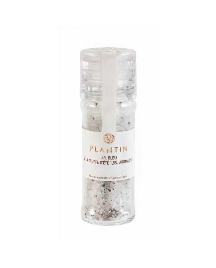 Blue salt with summer truffle 1.5%, flavoured – 100 g