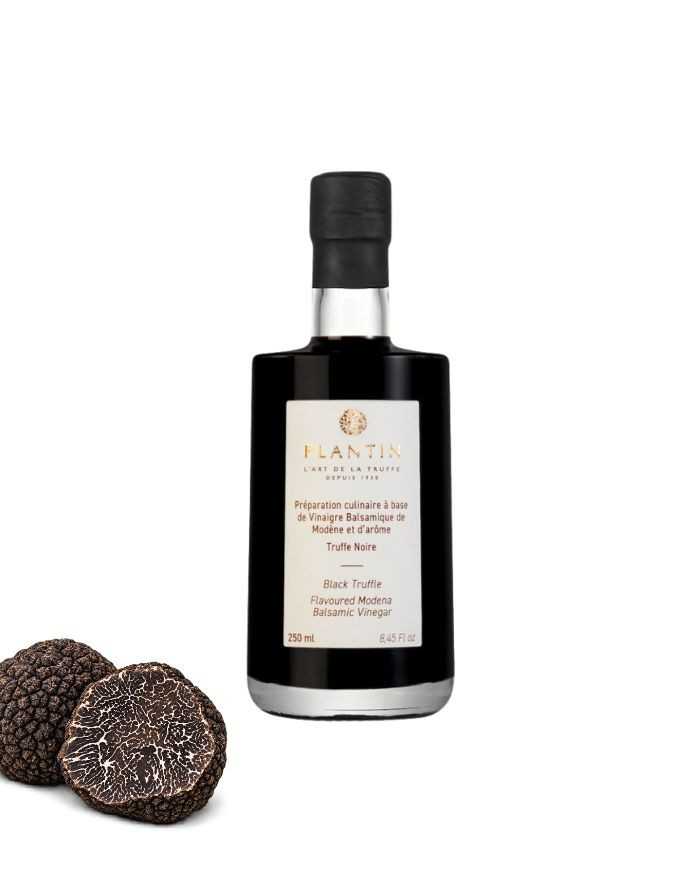 Préparation culinaire à base de vinaigre balsamique de Modène saveur truffe noire - 250ml
