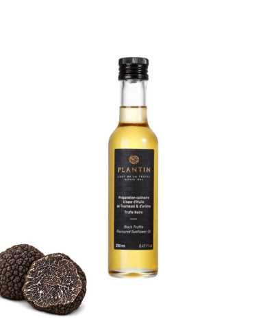 Black truffle-flavoured sunflower oil - 250 ml