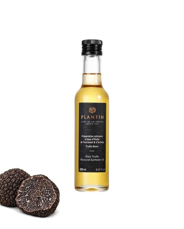 Huile de tournesol aromatisée à la truffe noire - 250ml