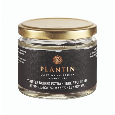 Extra brushed black truffles – First boil - 52.5 g | PLANTIN
