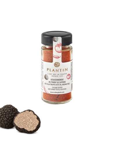 Assaisonnement au Piment de Cayenne et à la truffe d'été 3% aromatisé - 50g
