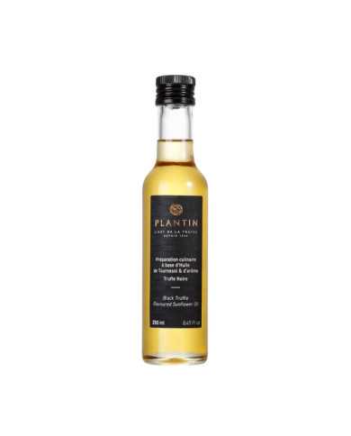 Sonnenblumenöl aromatisiert, schwarze Trüffel - 250 ml