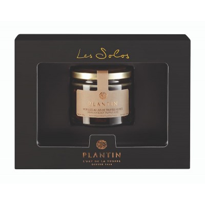 Box „Morcheln mit Saft von schwarzen Trüffeln“ Box „Morcheln mit Saft von schwarzen Trüffeln“