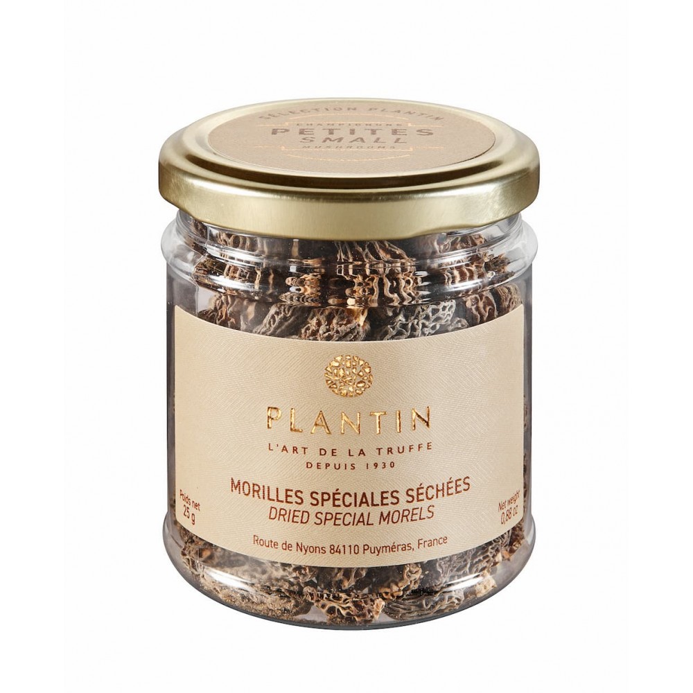 Morilles séchées sauvages  25g - L'art de la truffe Morilles séchées sauvages  25g - L'art de la truffe