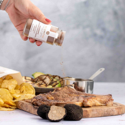 Summer truffle-flavoured seasoning, truffle content 5% Summer truffle-flavoured seasoning, truffle content 5%