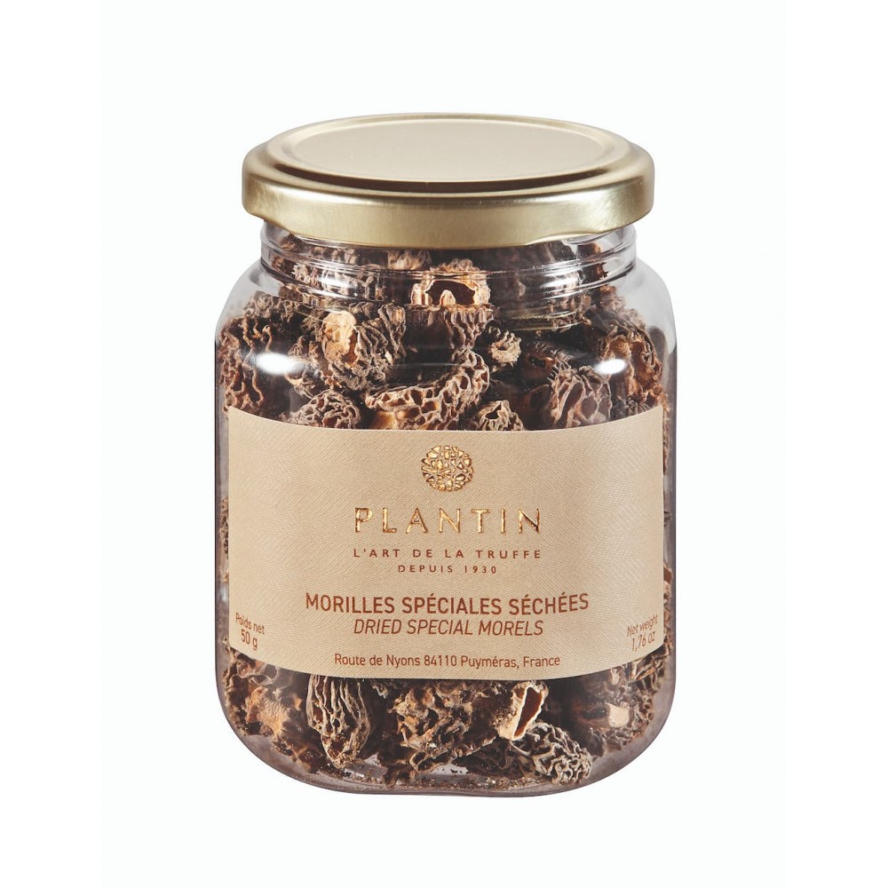 Morilles séchées sauvages  50g - L'art de la truffe Morilles séchées sauvages  50g - L'art de la truffe