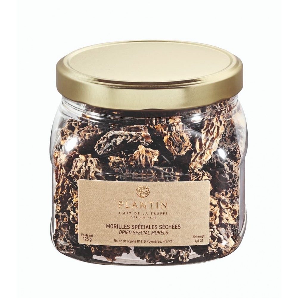 Morilles séchées sauvages  125g - L'art de la truffe Morilles séchées sauvages  125g - L'art de la truffe