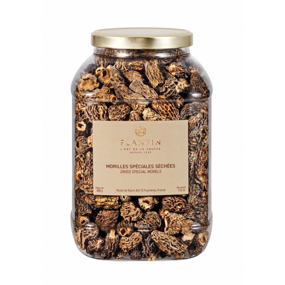 Morilles séchées sauvages - 500g - PLANTIN