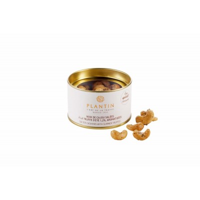Salted cashew nuts flavoured with summer truffles, truffle content 1.2% Salted cashew nuts flavoured with summer truffles, truffle content 1.2%