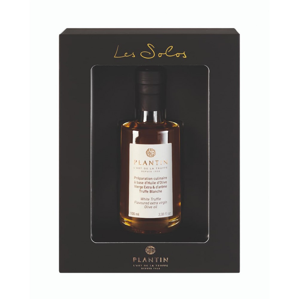 Coffret Huile D Olive Aromatisee Truffe Blanche 100ml Plantin
