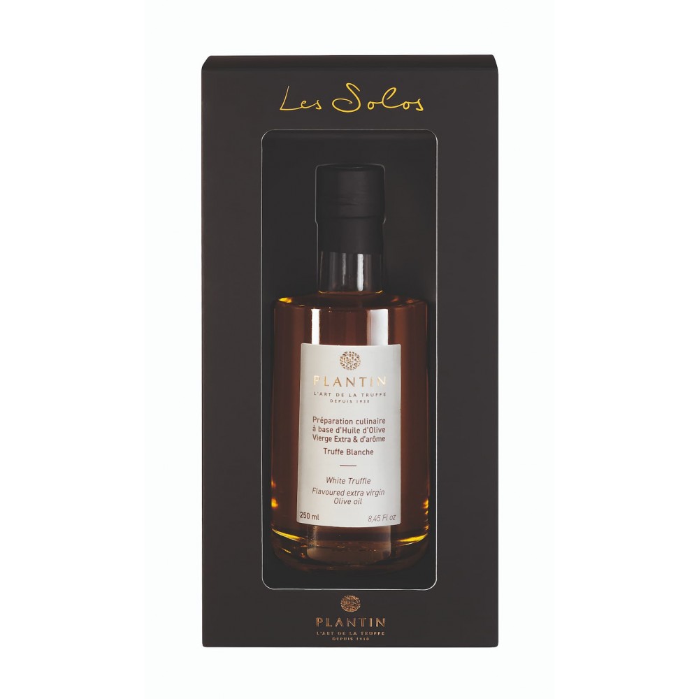 Coffret Huile D Olive Aromatisee Truffe Blanche 250ml Plantin