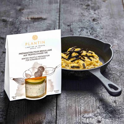 Mixture for winter truffle-flavoured scrambled eggs