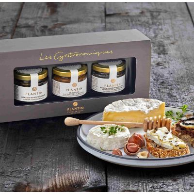 Coffret "Trio truffes et fromages" Coffret "Trio truffes et fromages"