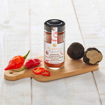 Cayenne Pepper & Summer Truffle Seasoning 3%, flavoured - 50g Cayenne Pepper & Summer Truffle Seasoning 3%, flavoured - 50g