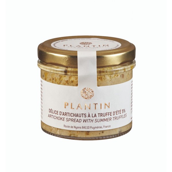 Grilled artichoke spread with summer truffles, truffle content 5%