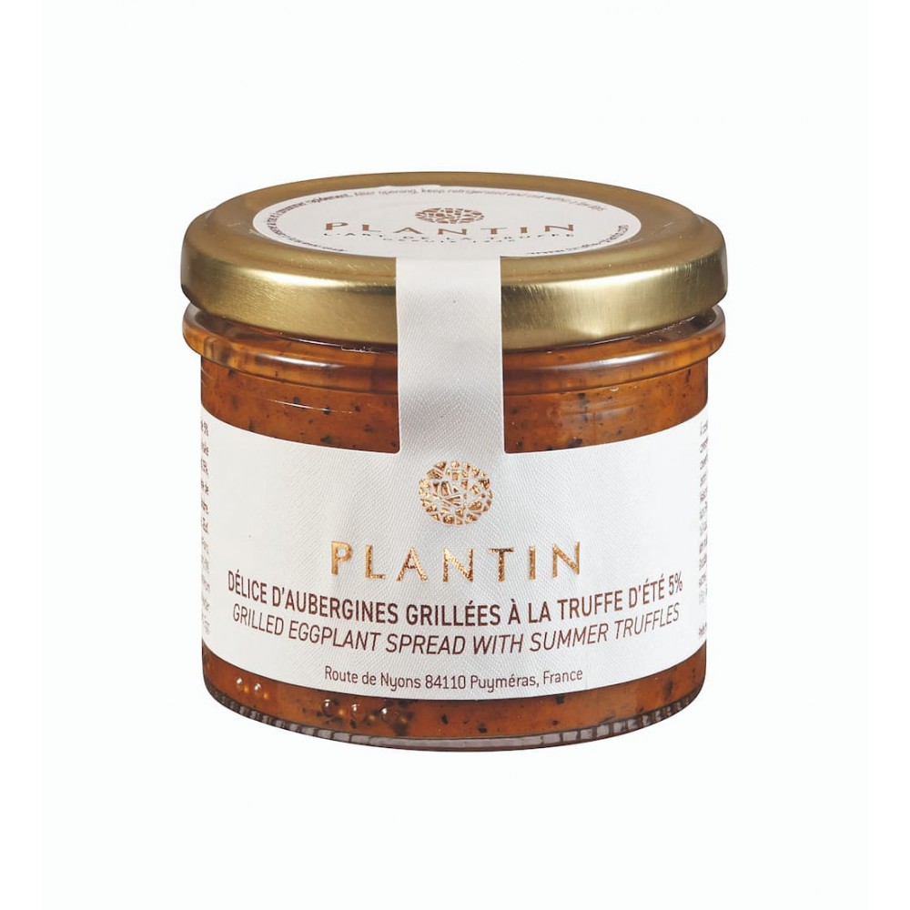 Délice d'aubergines grillées à la truffe d'été 5% - 100g Délice d'aubergines grillées à la truffe d'été 5% - 100g