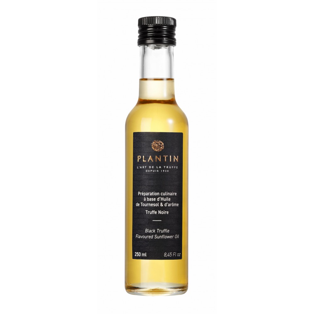 Black truffle-flavoured sunflower oil - 250 ml Black truffle-flavoured sunflower oil - 250 ml