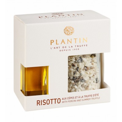 Risotto mit Steinpilzen und Sommertrüffel Risotto mit Steinpilzen und Sommertrüffel