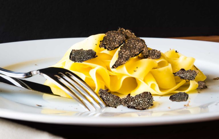 recette fedelini à la truffe noire