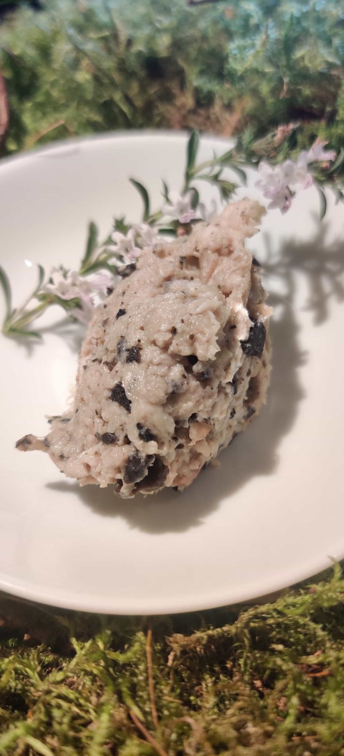 Rillette di pollo al tartufo di Borgogna