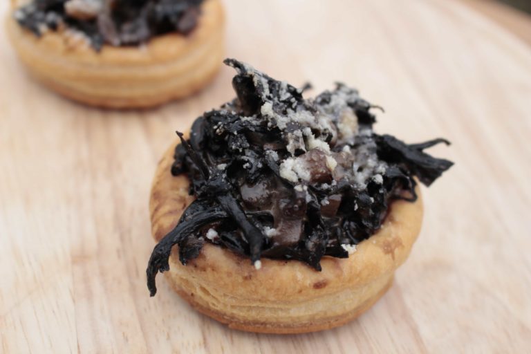 recette tartelette trompette de la mort