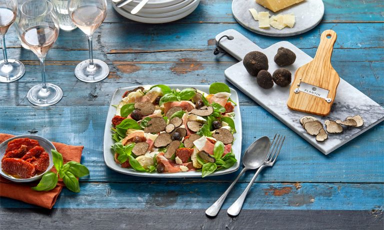 salade estivale à la truffe d'été