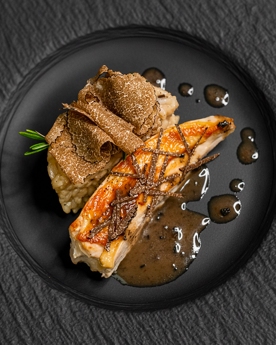 Croûte de morilles