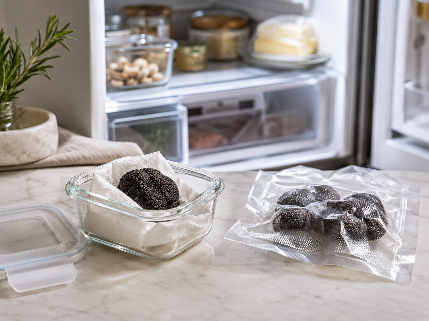 Comment conserver votre Truffe après l’avoir nettoyée ?