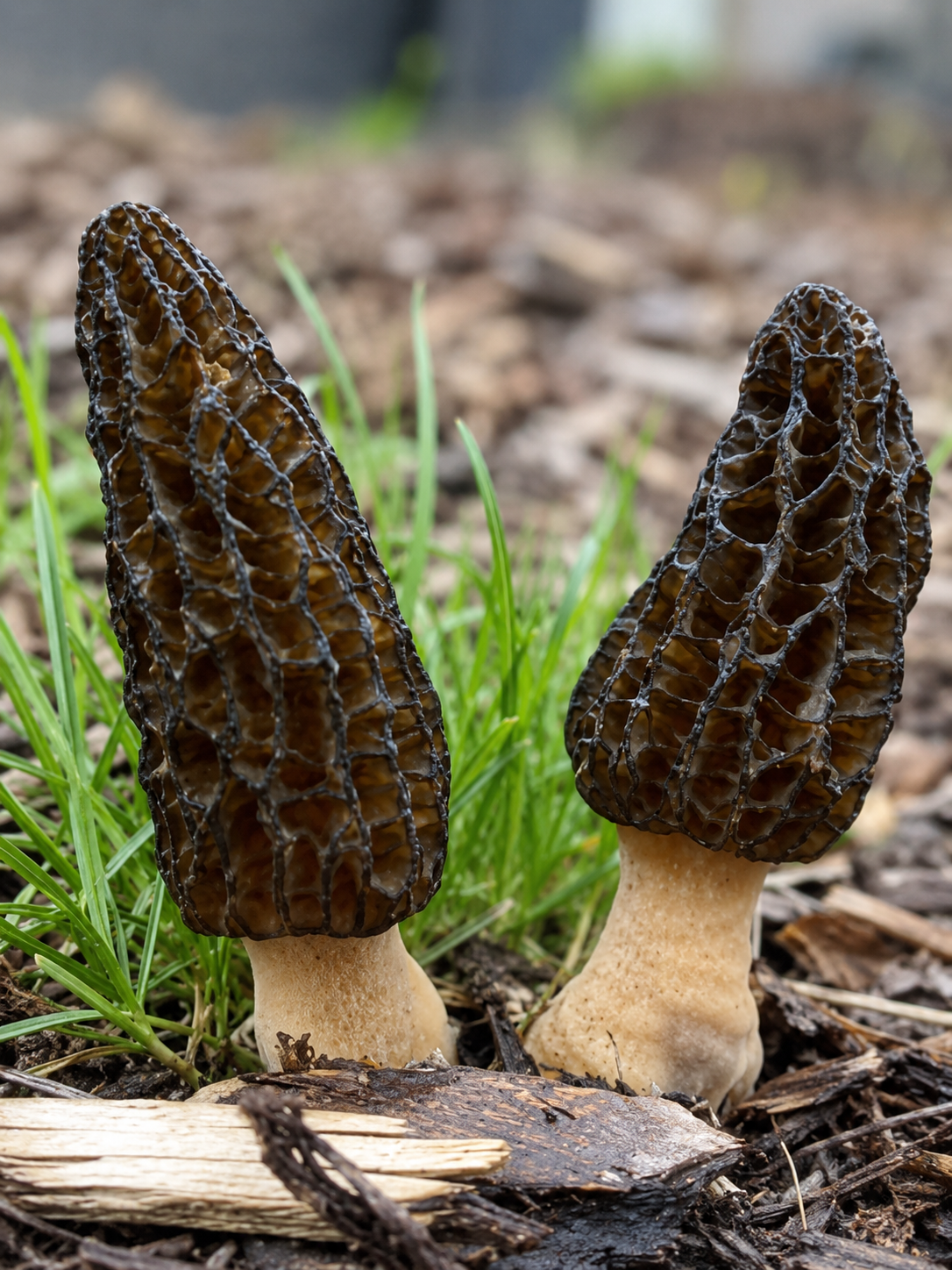Morchella elata (morille noire)