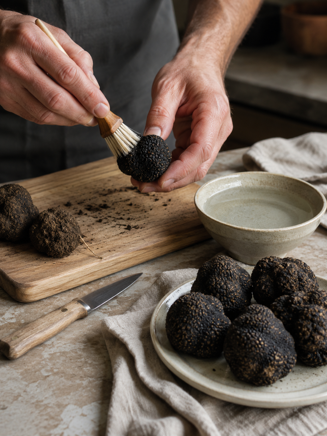 De la Terre à la Table : comment nettoyer vos truffes fraîches ?